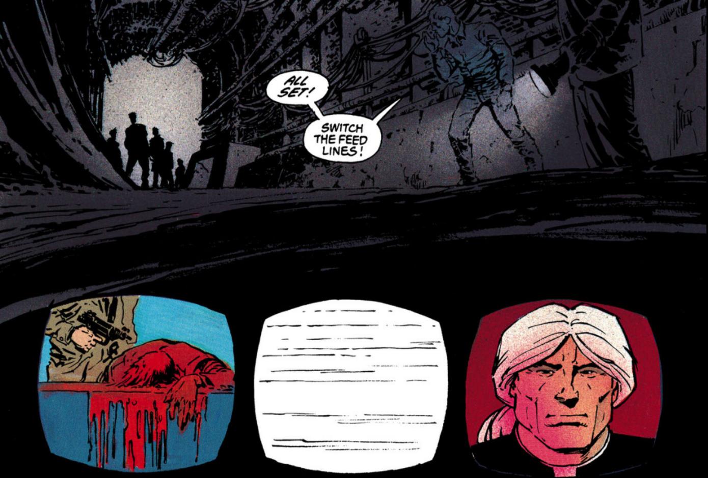 Comic book panel